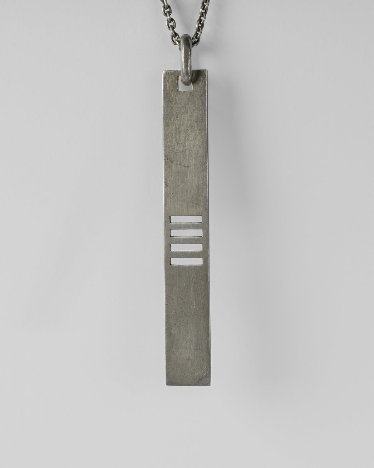 Plate Necklace (4-Bar Punchout, DA) – Parts of Four