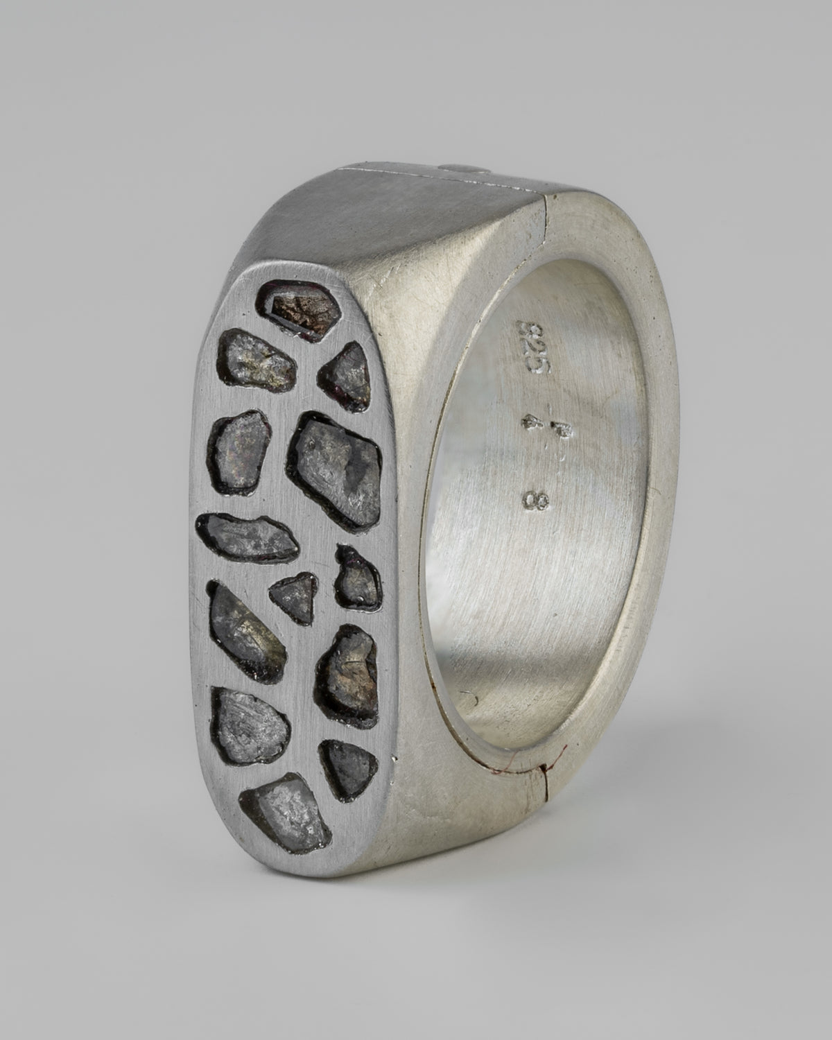 Sistema Ring (Oval, Mega Pavé, 9mm, MA+DIA) – Parts of Four