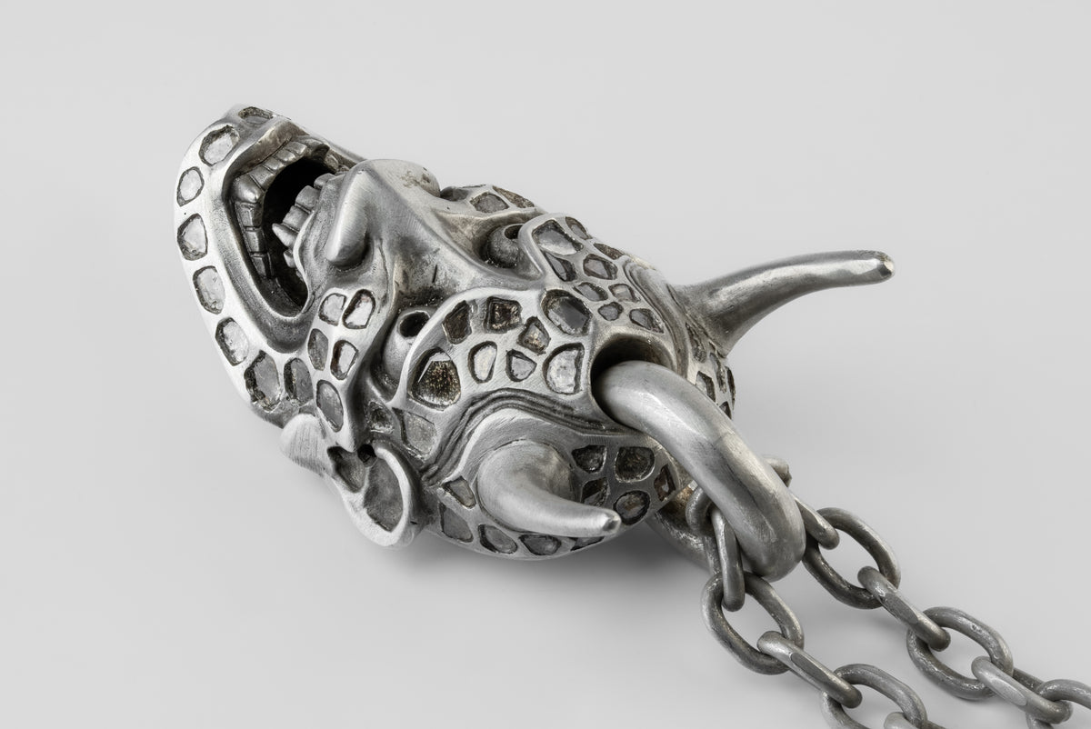 Parts of Four × Dualflow—Necklace (Hannya, Mega Pavé, DA+DIA)