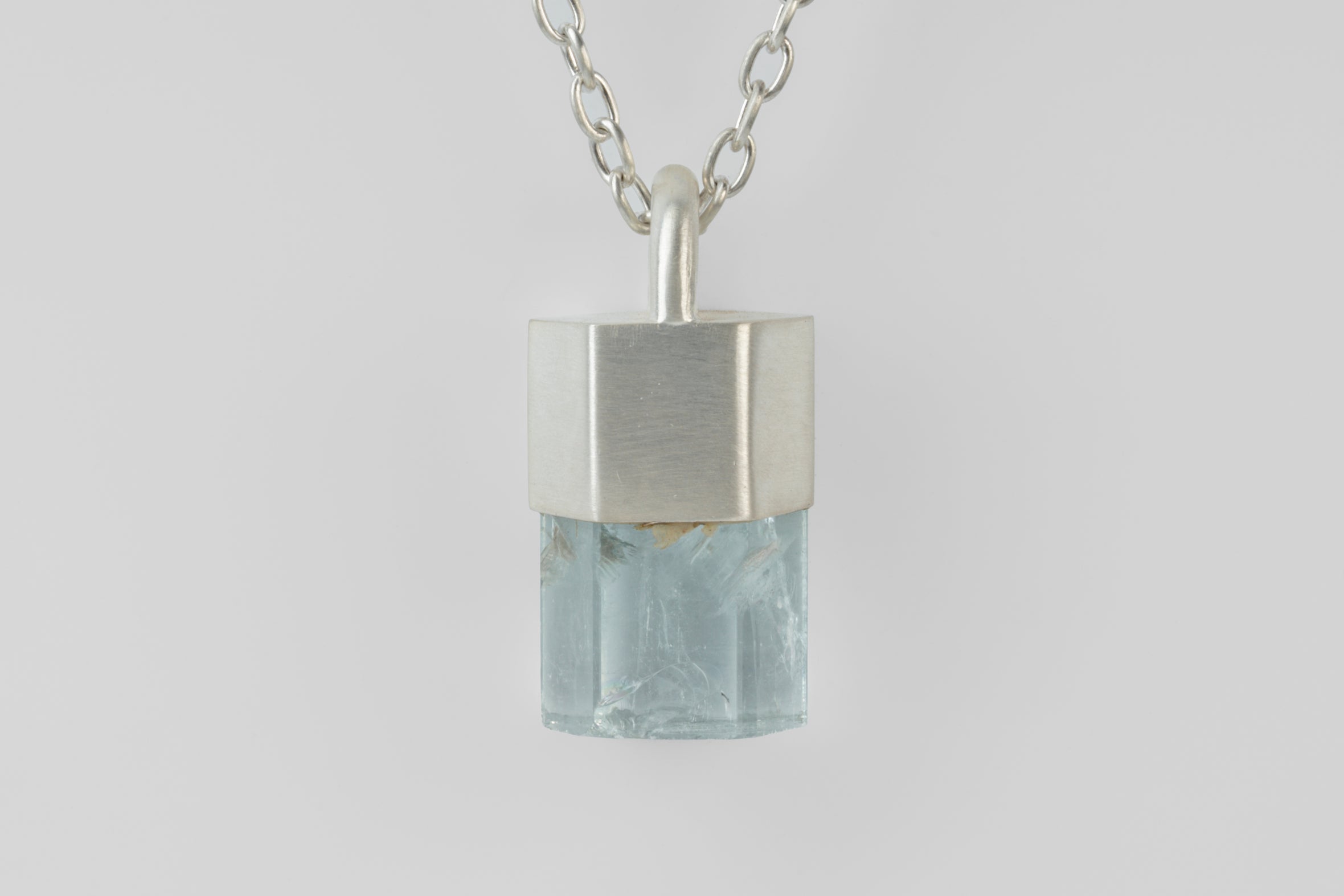 Talisman Necklace (Aquamarine, MA+AQU) – Parts of Four
