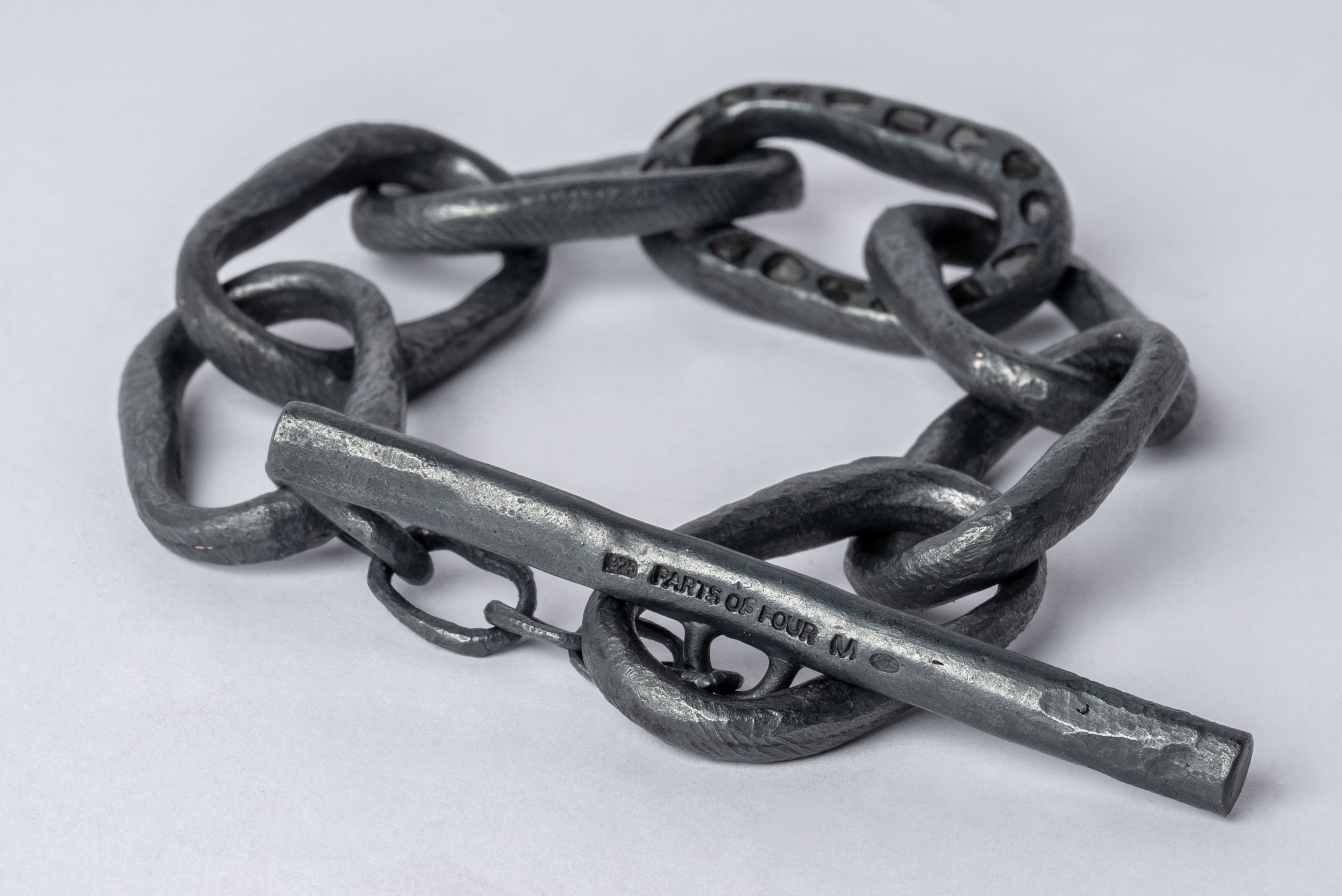 Roman Toggle Chain Bracelet (Small Links, Mega Pavé, KA+DIA) – Parts of ...