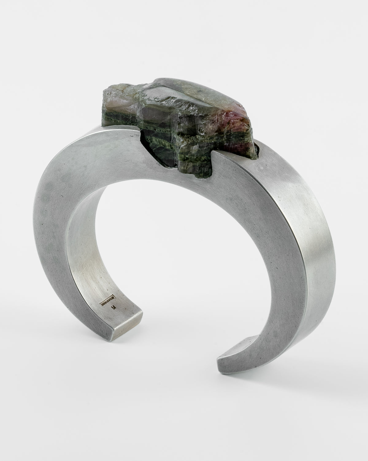 Crescent Bracelet (Mineral Collision, Elbaite, 15mm, AS+ELB