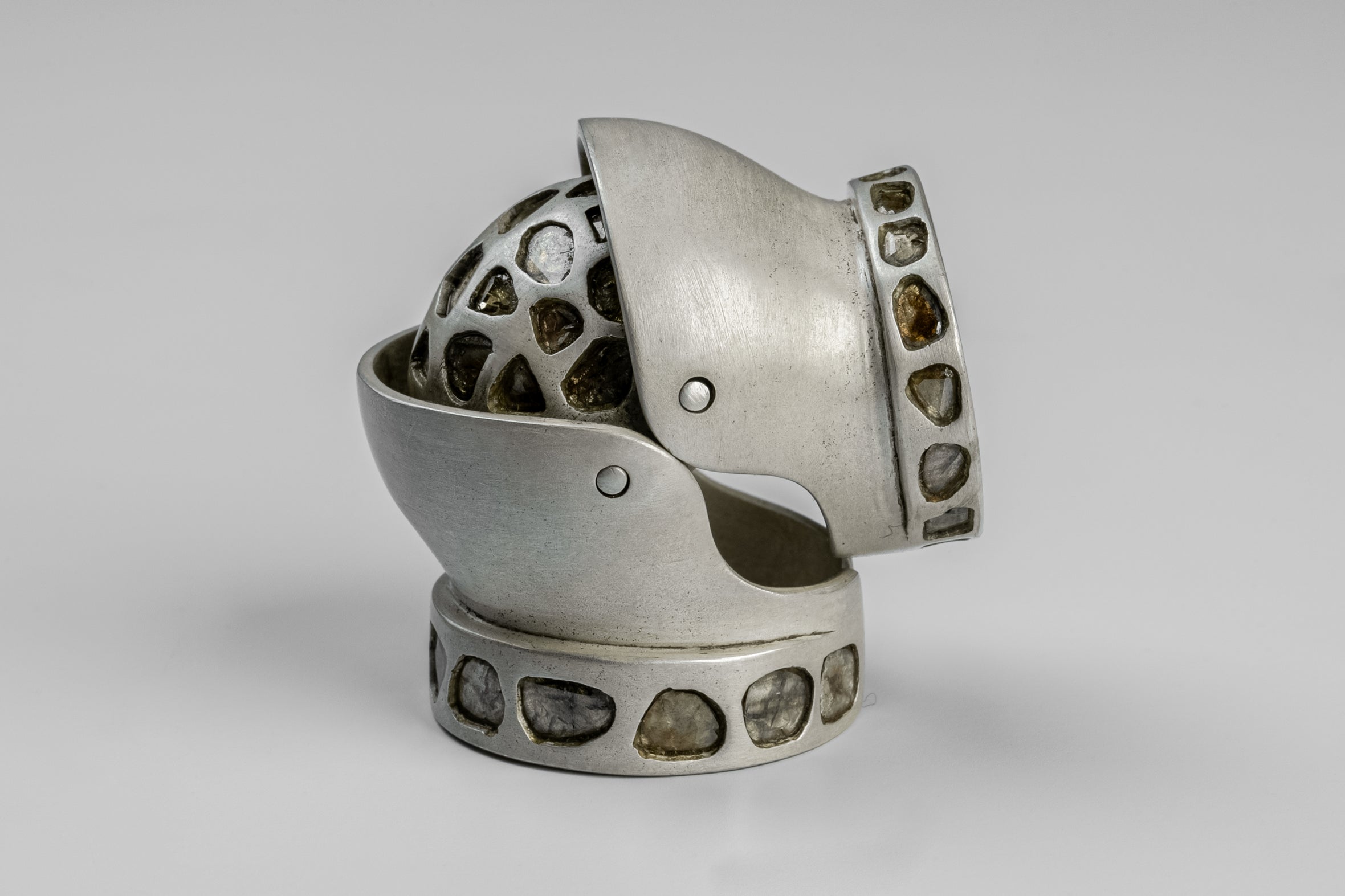 PARTS OF FOUR DOUBLE FINGER RING 13号&16号 Parts of Four × Fangophilia—Joint Ring Bands (Knuckle & Bands Mega Pav