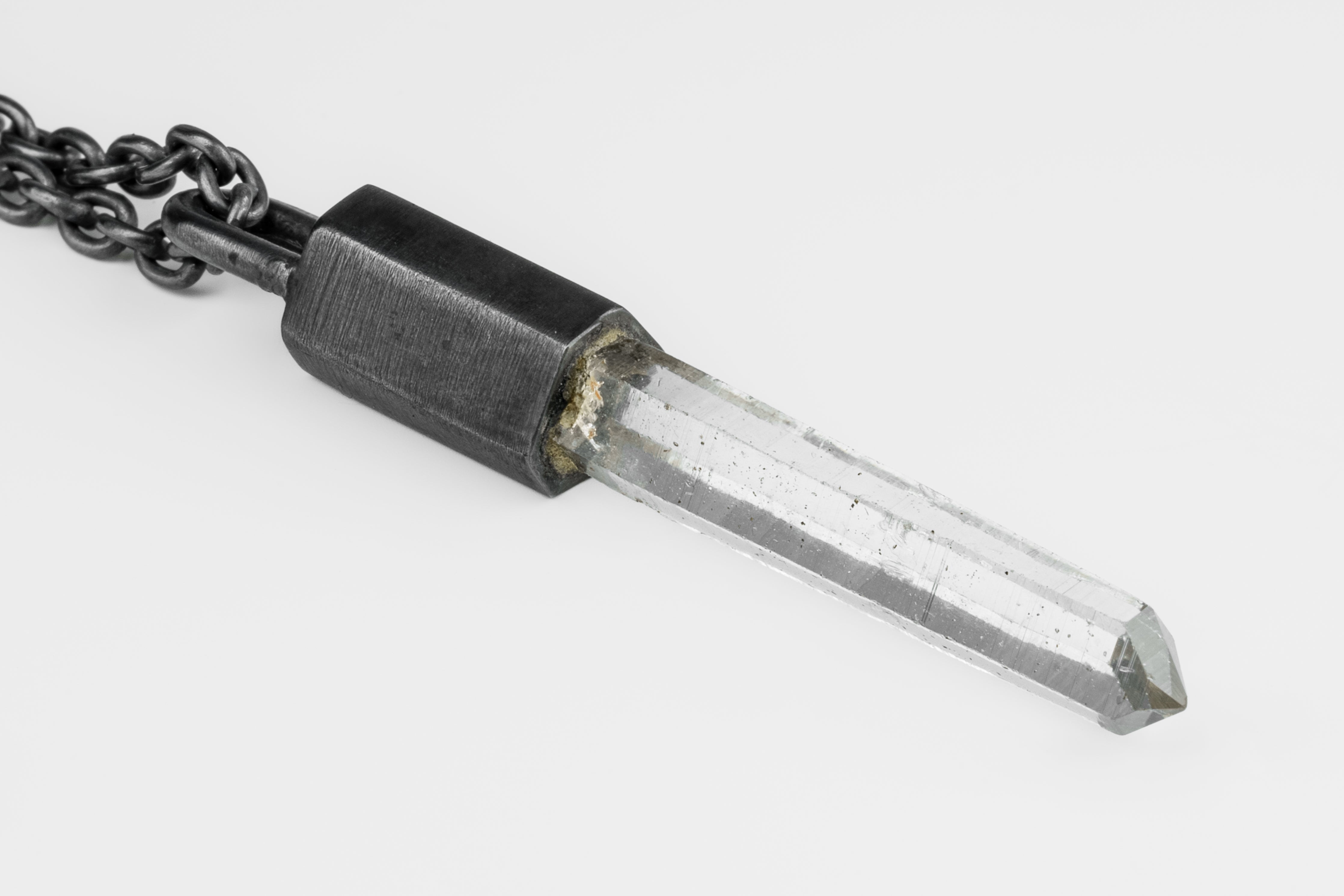 Talisman Necklace (Lemurian Quartz, KA+LEM) – Parts of Four