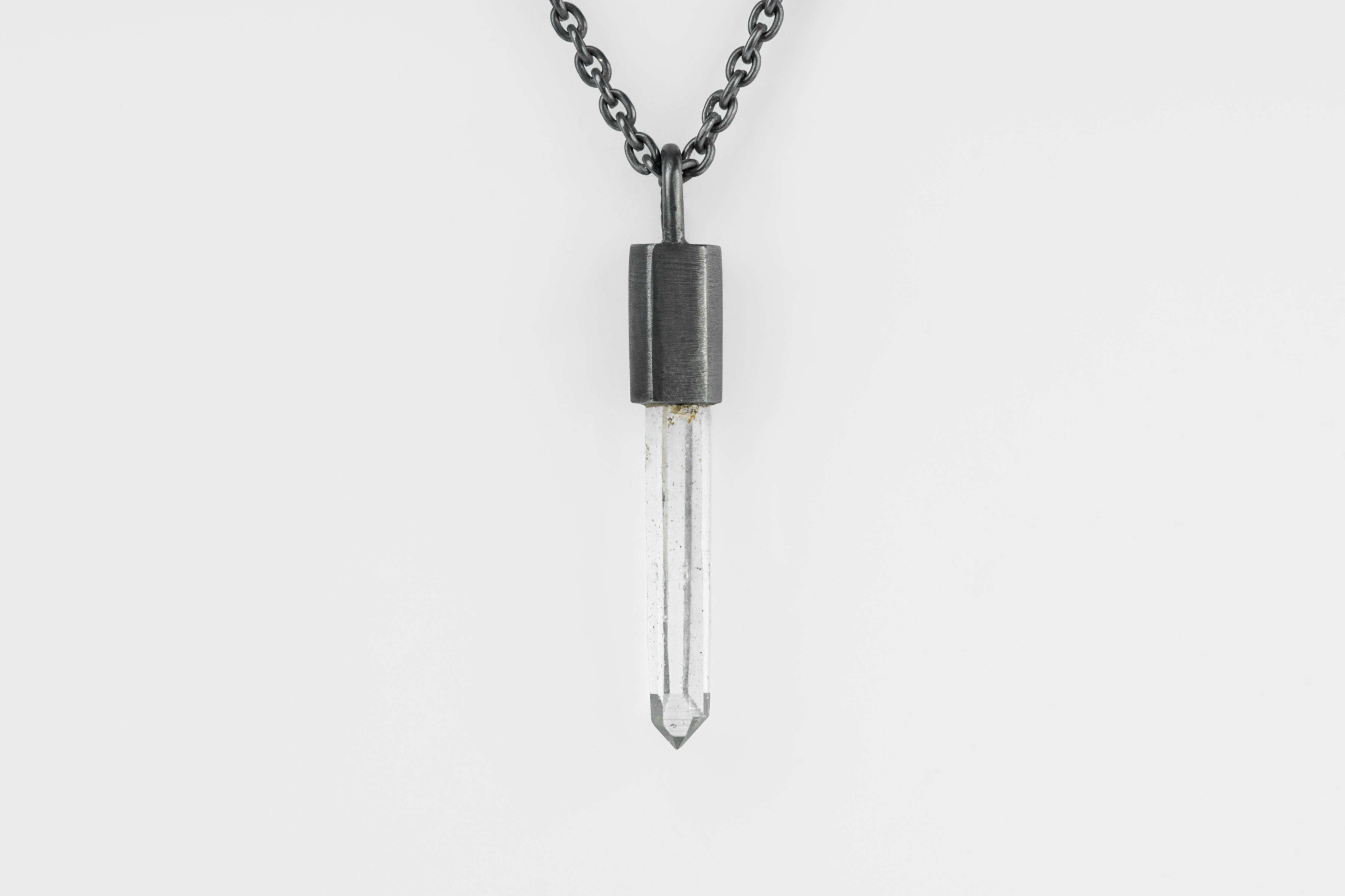 Talisman Necklace (Lemurian Quartz, KA+LEM) – Parts of Four
