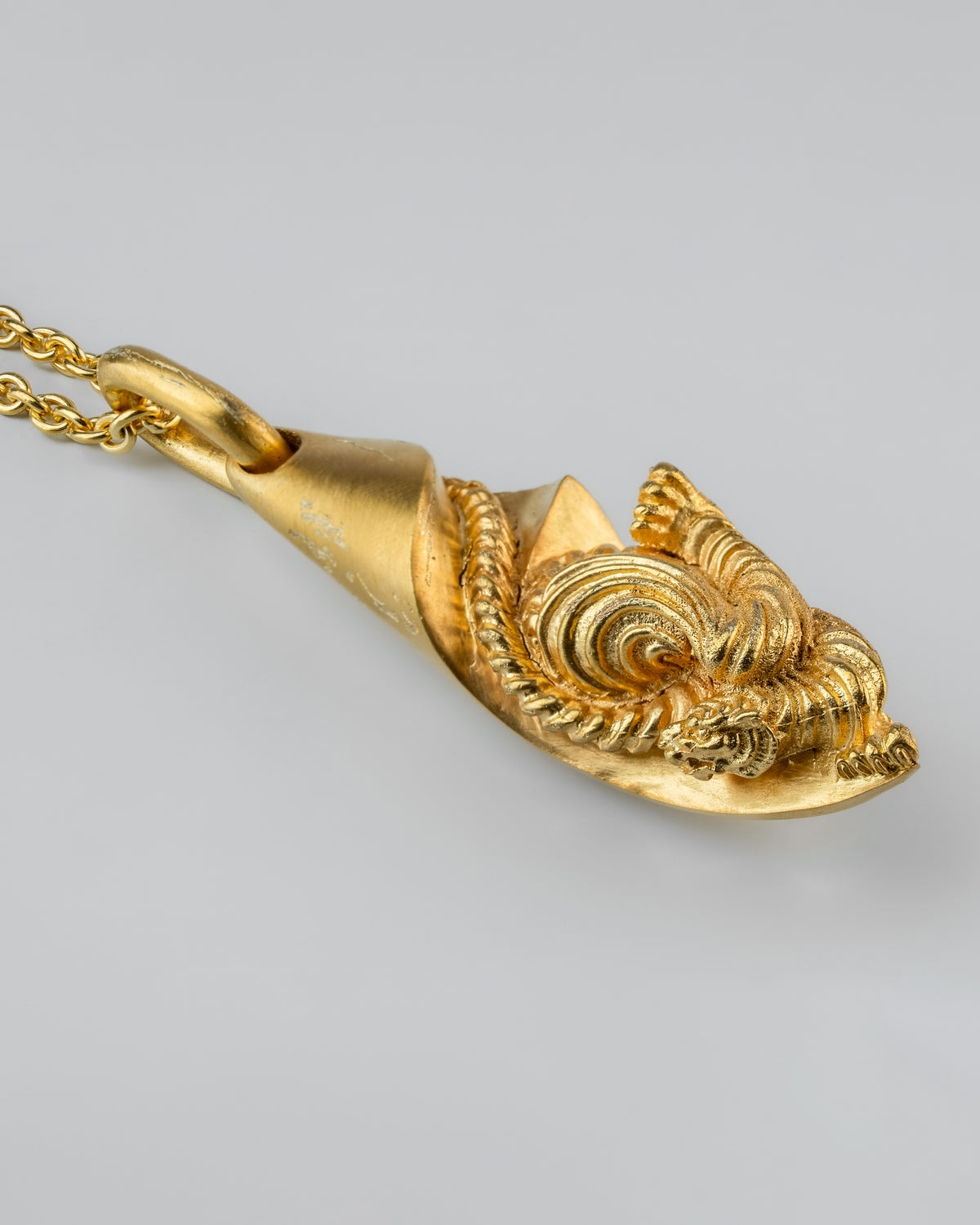 Parts of Four × Dualflow—Chrysalis Necklace (Vortex Tiger, AG+AGA)