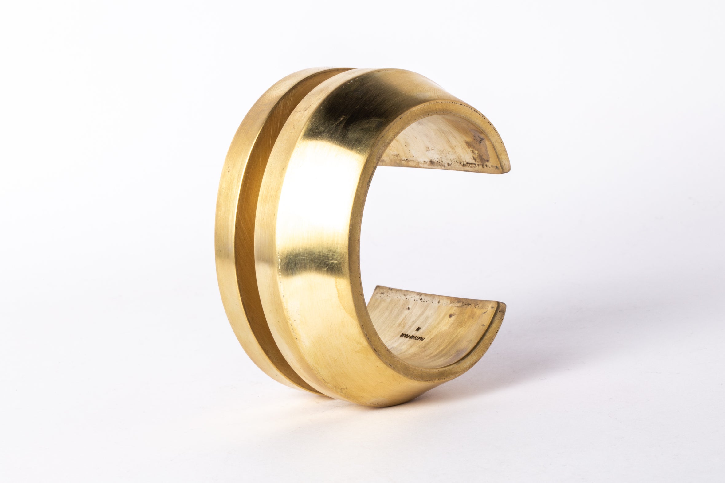 Crescent Channel Bracelet (Wedge Var., 60mm, MR) – Parts of Four